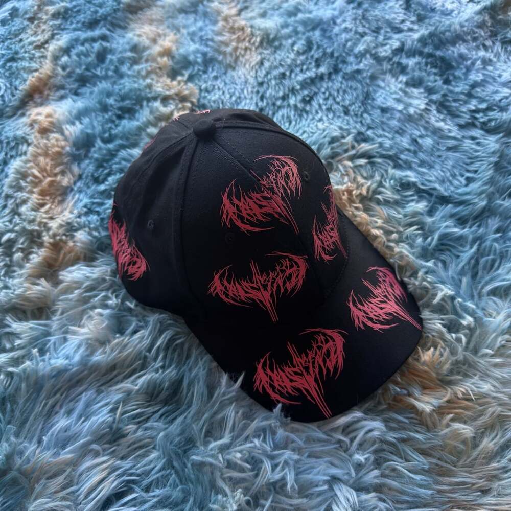 Playboi Carti Narcissist Hat Black and Red Hat Cap